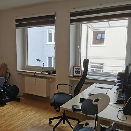 Center Schwabing Spacious Flat شقة ميونيخ